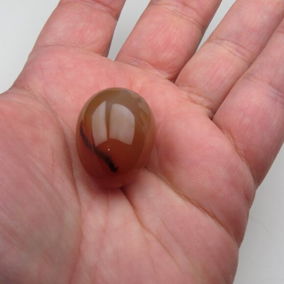 Agate Egg shape Gemstone Healing - Picture 3 of 3
